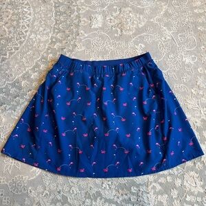 Kyodan Golf Floral Blue Women's Skirt Size Large